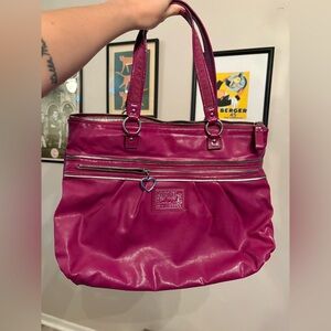 Pink Coach Bag